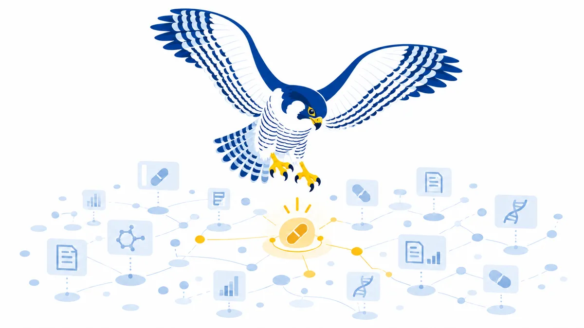 Falcon over a medical data network